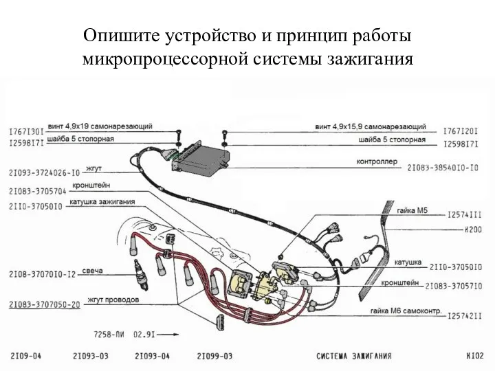 Опишите устройство и принцип работы микропроцессорной системы зажигания