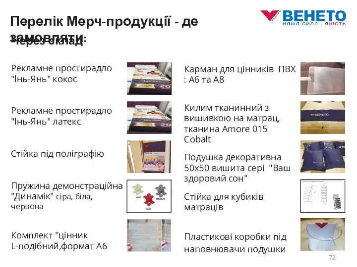 Перелік Мерч-продукції - де замовляти: Через склад Рекламне простирадло "lнь-Янь"