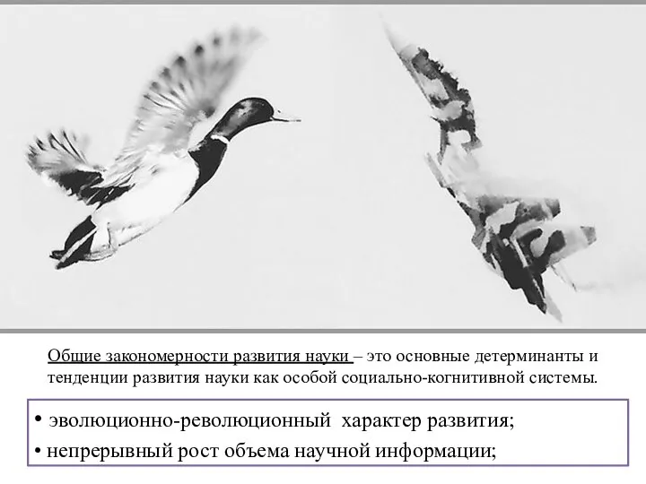 Общие закономерности развития науки – это основные детерминанты и тенденции развития науки как