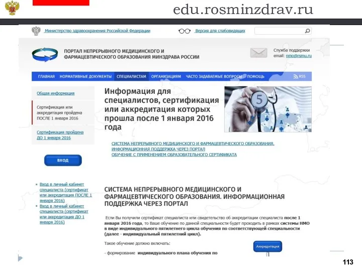 edu.rosminzdrav.ru © Семенова Т.В., 2016