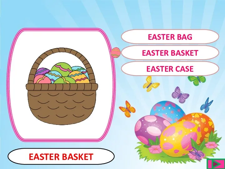 EASTER BASKET EASTER BASKET EASTER BAG EASTER CASE