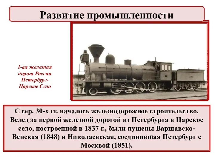 С сер. 30-х гг. началось железнодорожное строительство. Вслед за первой