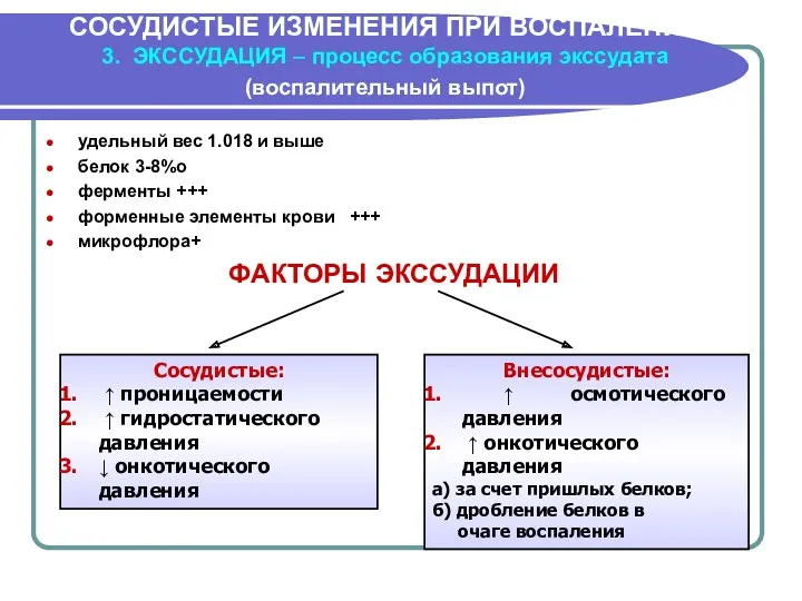 удельный вес 1.018 и выше белок 3-8%о ферменты +++ форменные