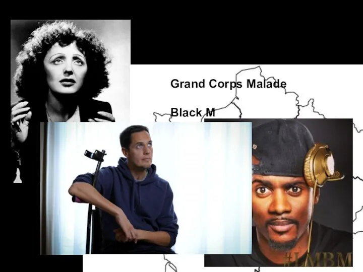 Edith Piaf Grand Corps Malade Black M Des artistes nés à Paris