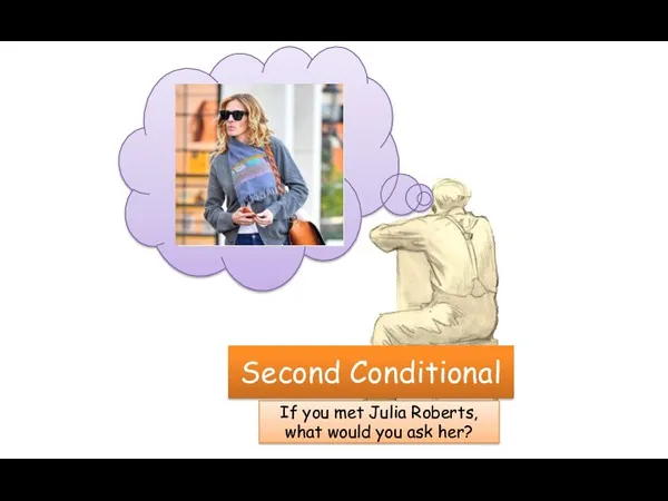 If you met Julia Roberts, what would you ask her? Second Conditional