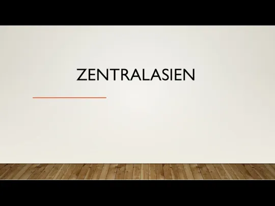 ZENTRALASIEN