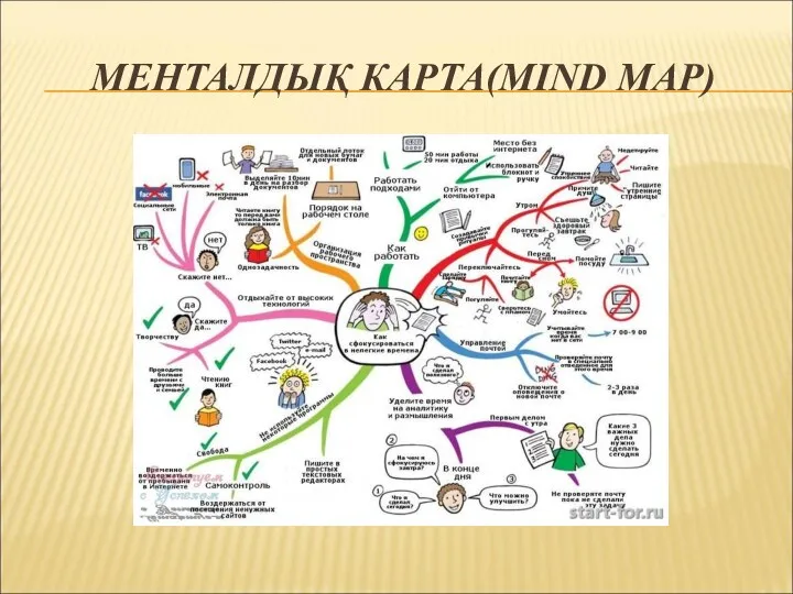 МЕНТАЛДЫҚ КАРТА(MIND MAP)