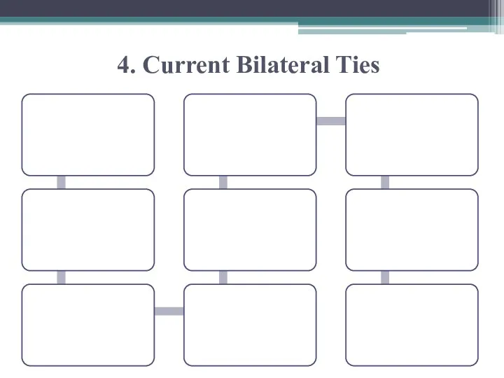 4. Current Bilateral Ties