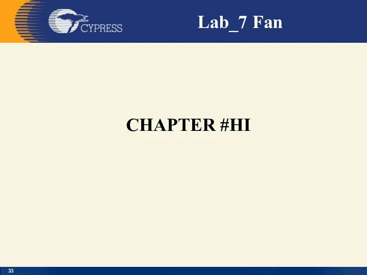 Lab_7 Fan CHAPTER #HI