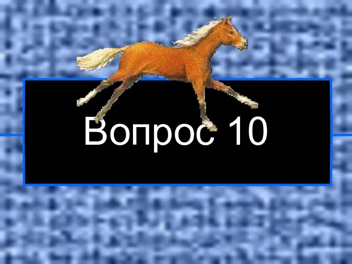 Вопрос 10