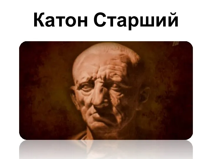 Катон Старший