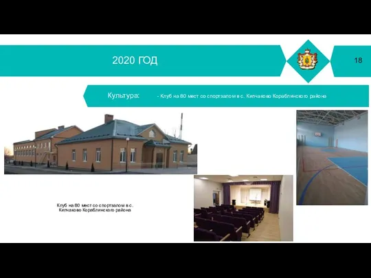 2020 ГОД Спорт: Физкультурно-оздоровительный центр в р.п. Старожилово Рязанской области