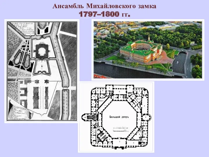 Ансамбль Михайловского замка 1797–1800 гг.