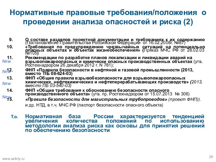 О составе разделов проектной документации и требованиях к их содержанию (Постановление Правительства Российской