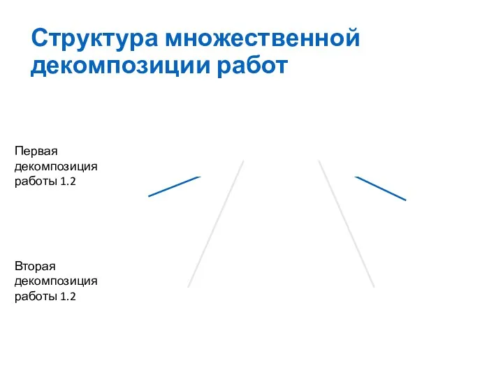 Структура множественной декомпозиции работ