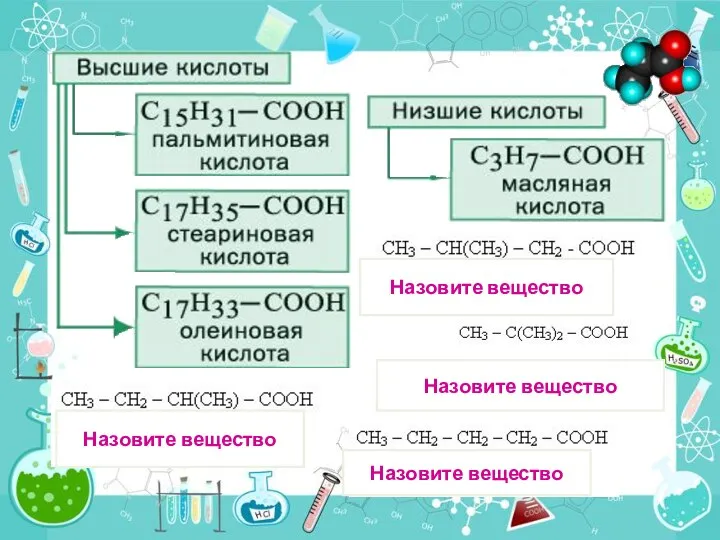 Назовите вещество Назовите вещество Назовите вещество Назовите вещество