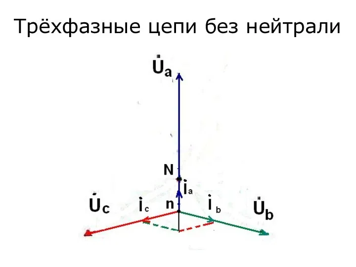 Трёхфазные цепи без нейтрали