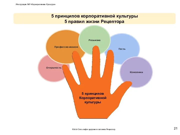 Гость Открытость Профессионализм Развитие Компания 5 принципов открытой ладони 5