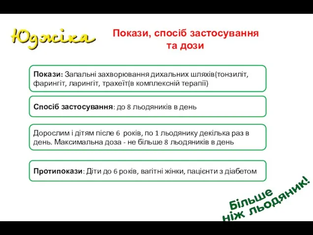 Покази, спосіб застосування та дози Покази: Запальні захворювання дихальних шляхів(тонзиліт,