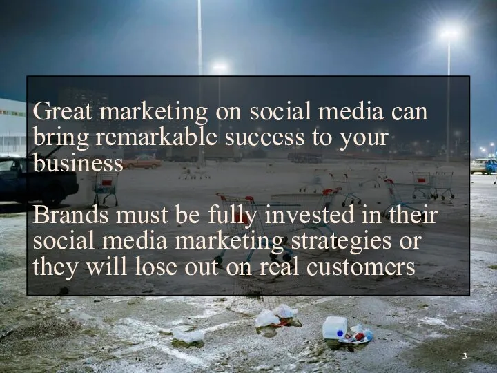 Great marketing on social media can bring remarkable success to