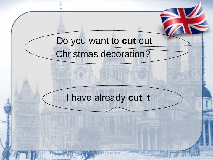 Do you want to cut out Christmas decoration? I have already cut it.