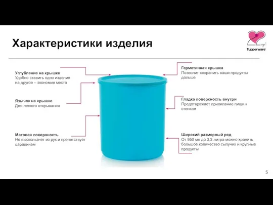 Язычок на крышке Для легкого открывания Матовая поверхность Не выскользнет