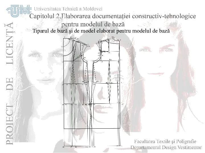 Tiparul de bază și de model elaborat pentru modelul de bază