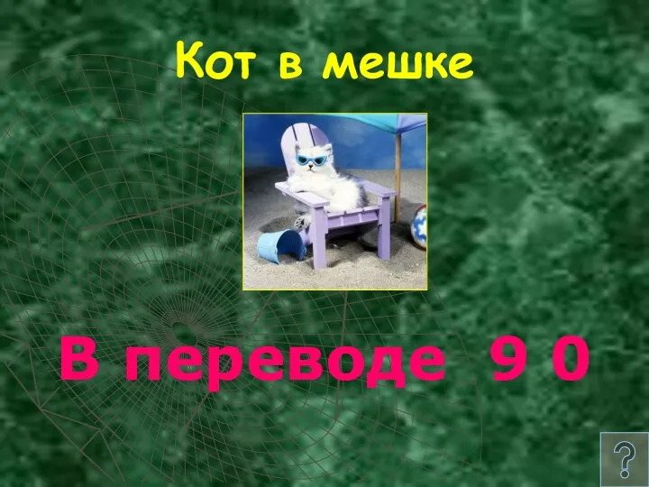 Кот в мешке В переводе 9 0