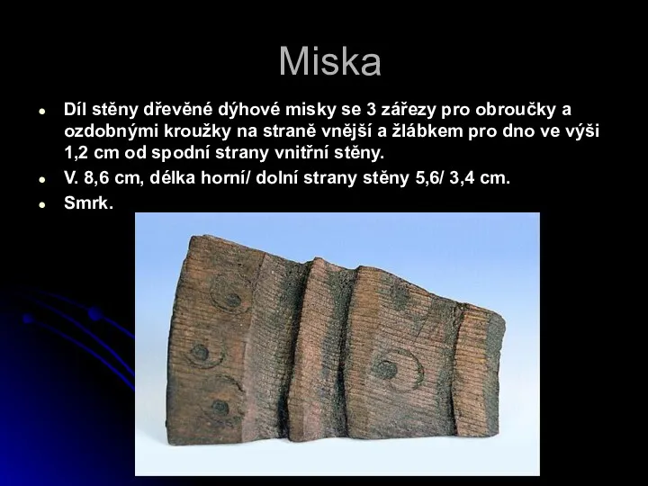 Miska Díl stěny dřevěné dýhové misky se 3 zářezy pro obroučky a ozdobnými