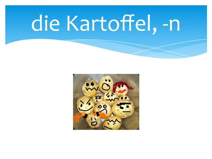 die Kartoffel, -n