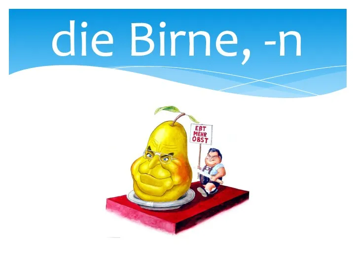 die Birne, -n