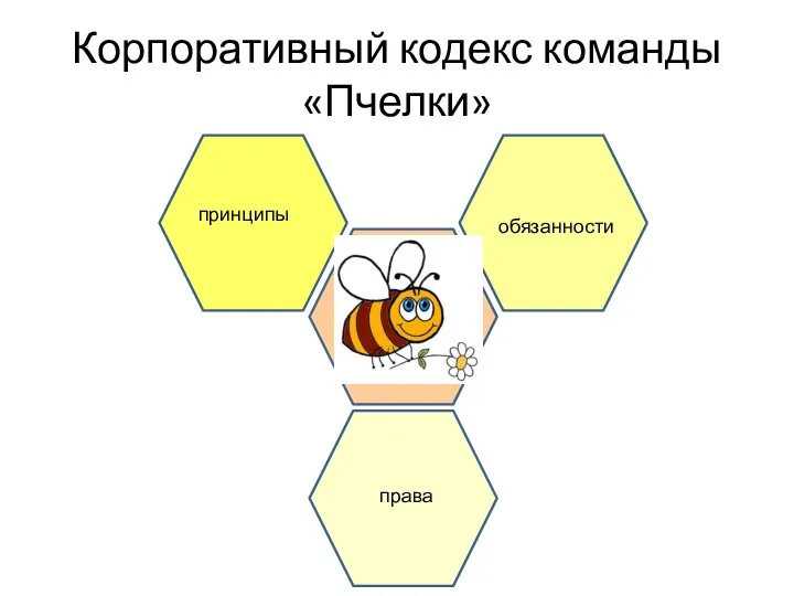 Корпоративный кодекс команды «Пчелки» принципы обязанности права