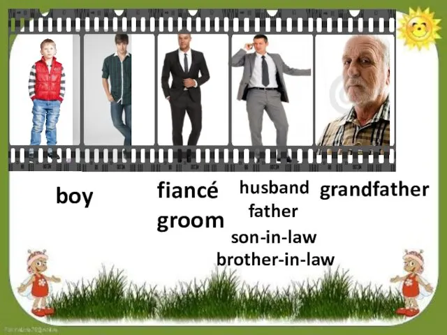 boy fiancé groom husband father son-in-law brother-in-law grandfather