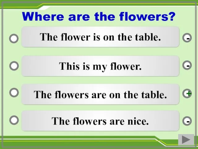 The flowers are on the table. This is my flower. The flowers are