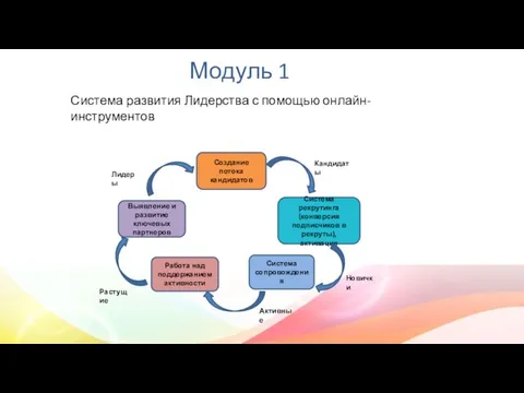 Модуль 1 Система развития Лидерства с помощью онлайн-инструментов