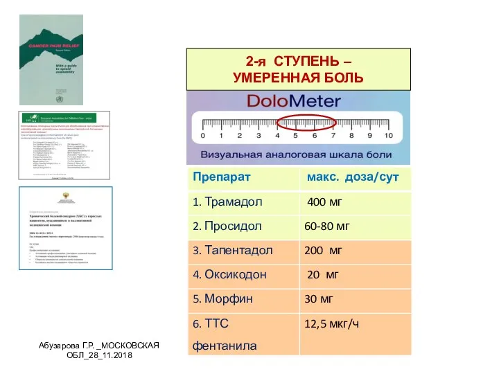 Абузарова Г.Р. _МОСКОВСКАЯ ОБЛ_28_11.2018 2-я СТУПЕНЬ – УМЕРЕННАЯ БОЛЬ