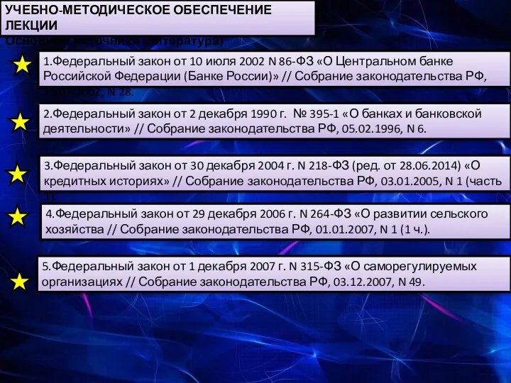 5.Федеральный закон от 1 декабря 2007 г. N 315-ФЗ «О