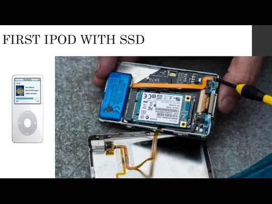 FIRST IPOD WITH SSD