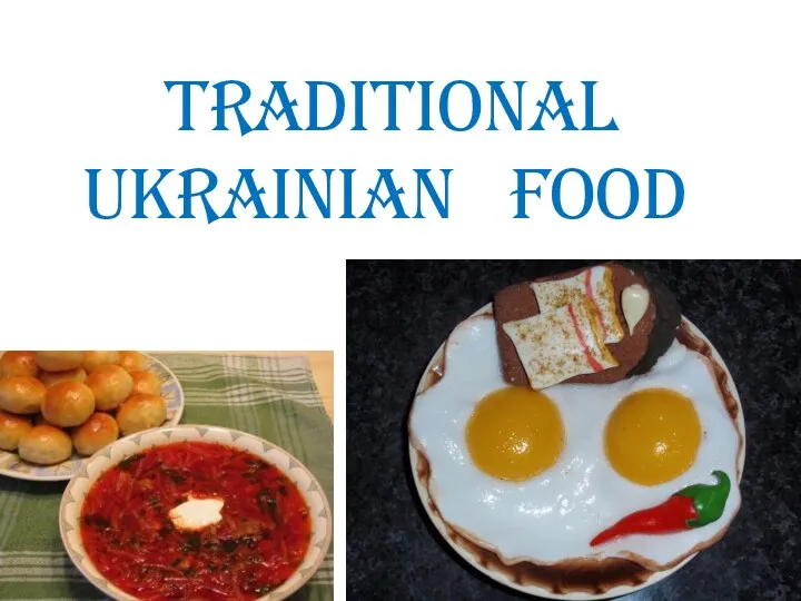 Traditional Ukrainian food