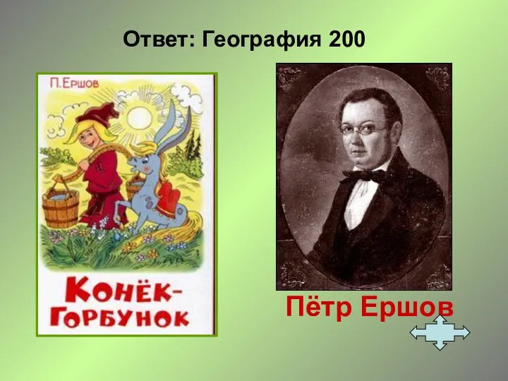 Ответ: География 200 Пётр Ершов