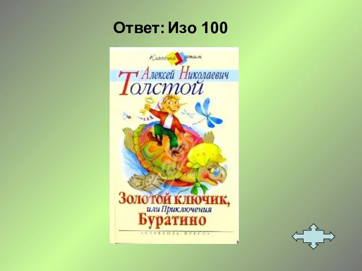 Ответ: Изо 100