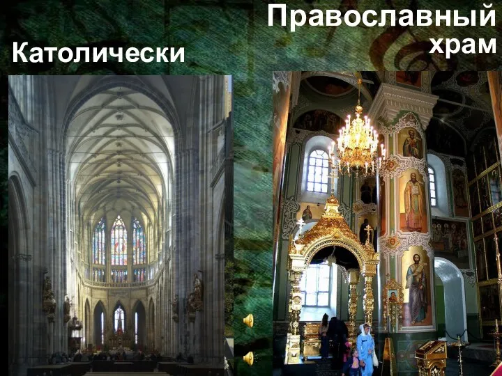 Католический собор Православный храм