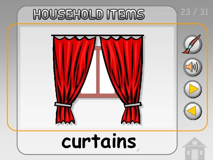 23 / 31 curtains
