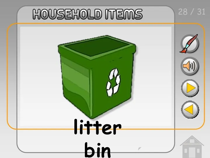 28 / 31 litter bin