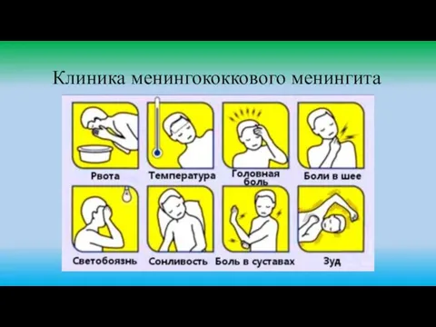 Клиника менингококкового менингита