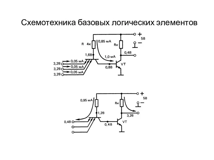 Схемотехника базовых логических элементов