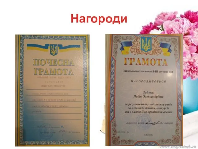 Нагороди