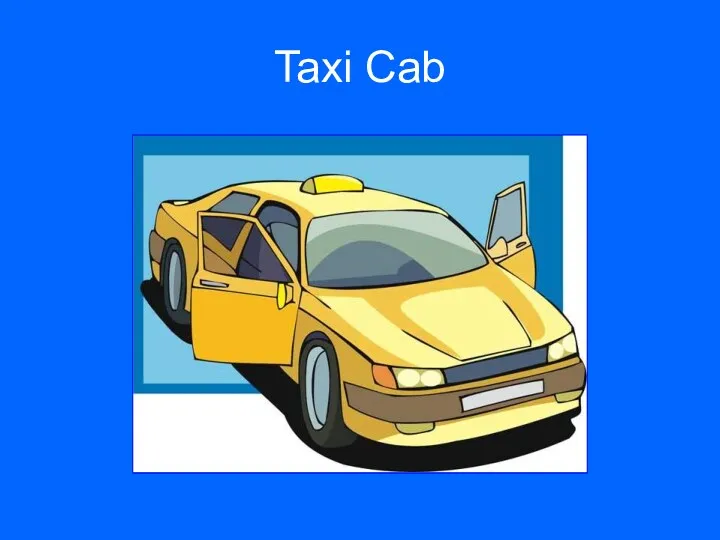 Taxi Cab