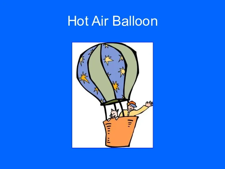 Hot Air Balloon