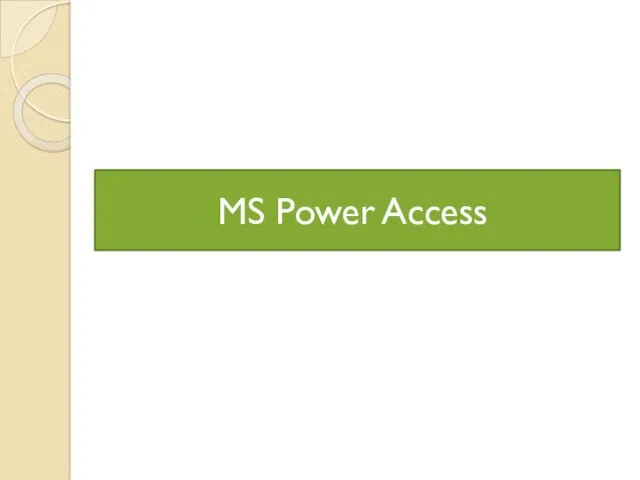 MS Power Access